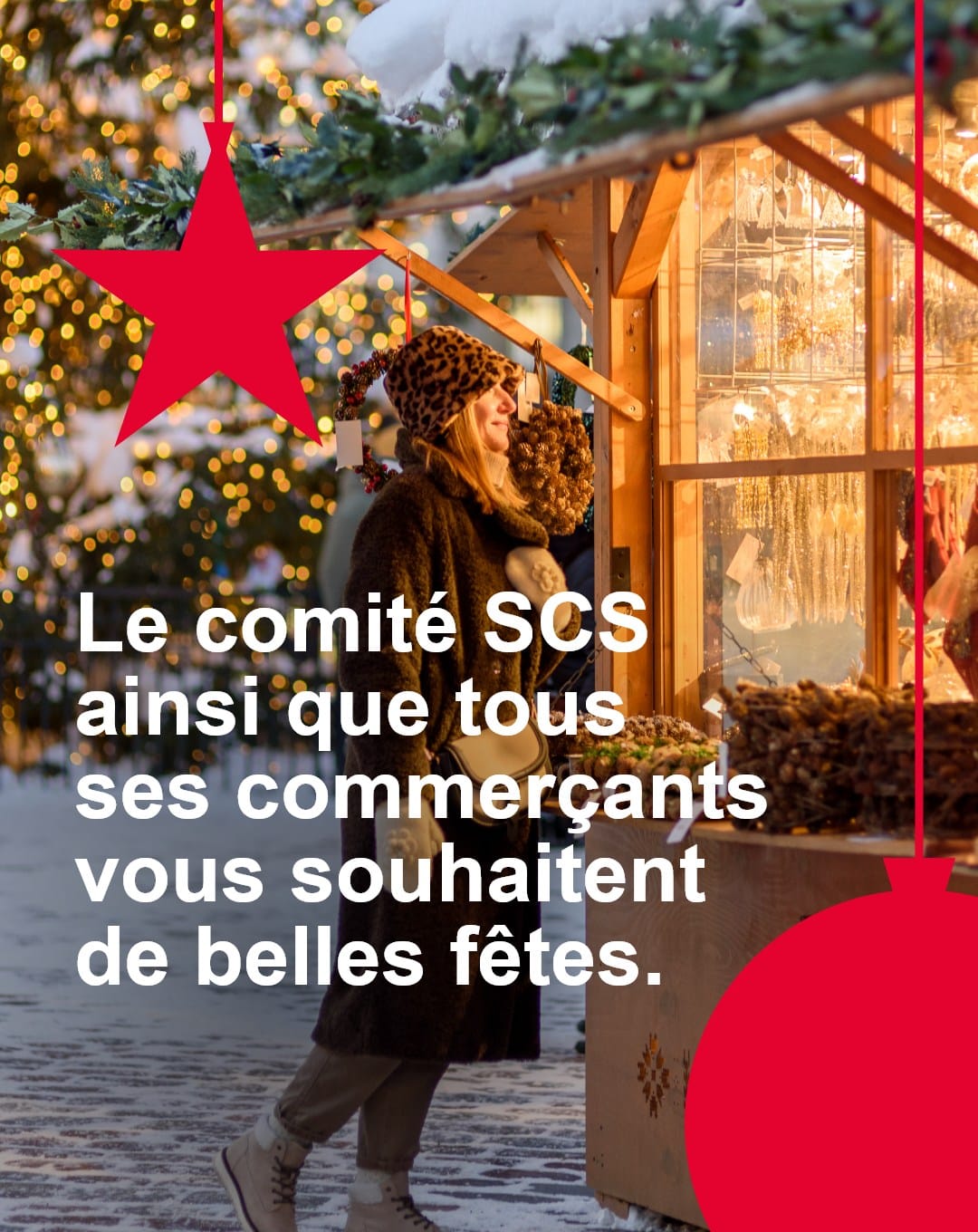 Sion Commerces et Services vous souhaite de belles fêtes et se réjouit de vous retrouver en 2025 pour une nouvelle année pleine de projets, à l'année prochaine ! #actualites #sion #commerces #services #fêtes #nouvelleannée
